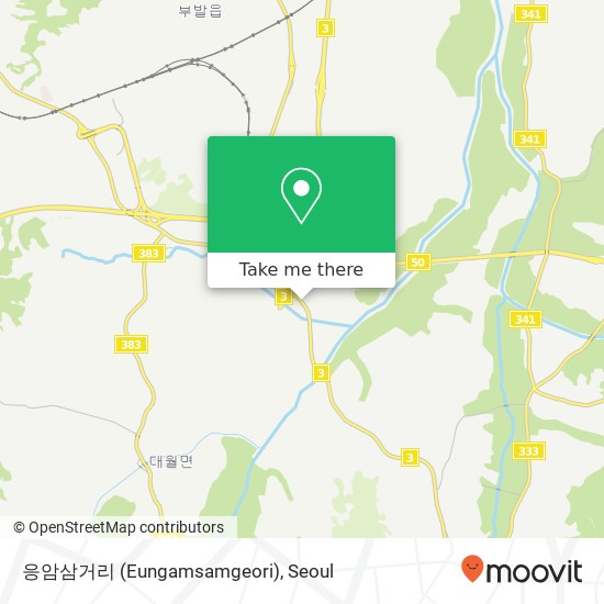 응암삼거리 (Eungamsamgeori) map