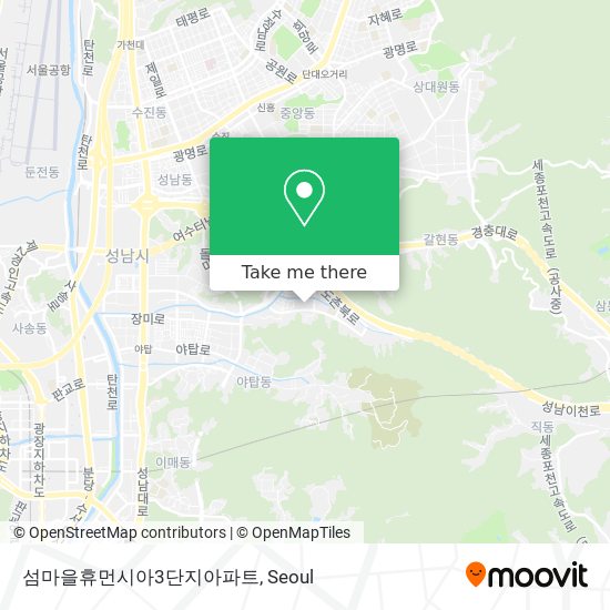 섬마을휴먼시아3단지아파트 map