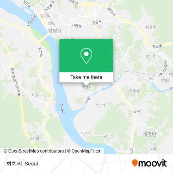 회현리 map