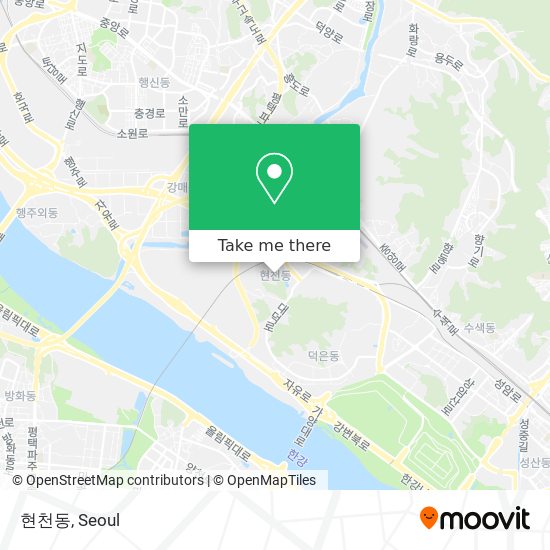 현천동 map