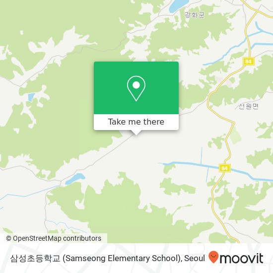삼성초등학교 (Samseong Elementary School) map