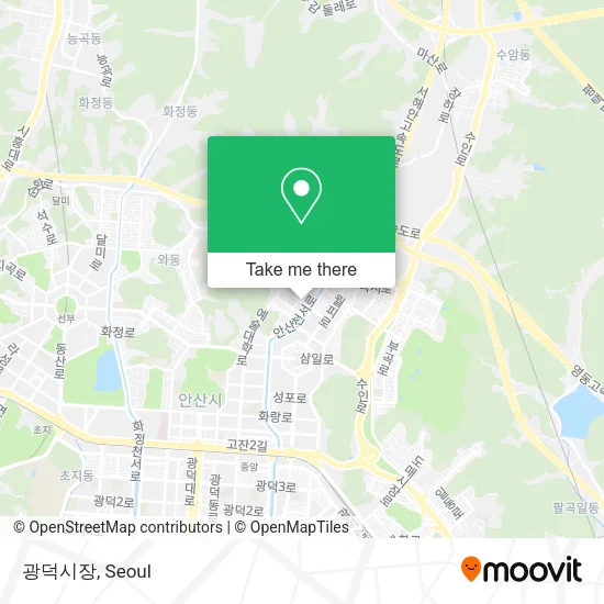 광덕시장 map