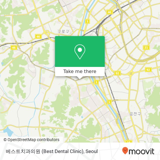 베스트치과의원 (Best Dental Clinic) map
