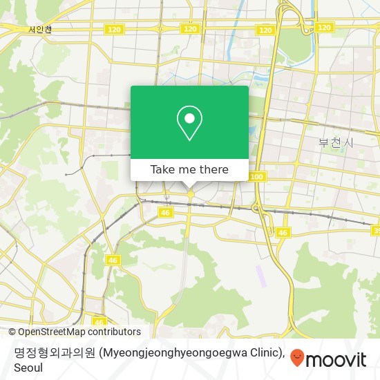 명정형외과의원 (Myeongjeonghyeongoegwa Clinic) map