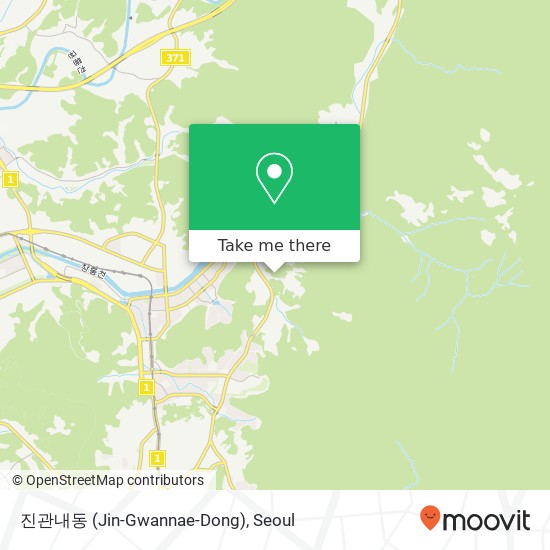 진관내동 (Jin-Gwannae-Dong) map