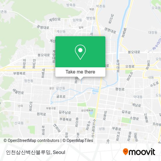 인천삼산벽산블루밍 map