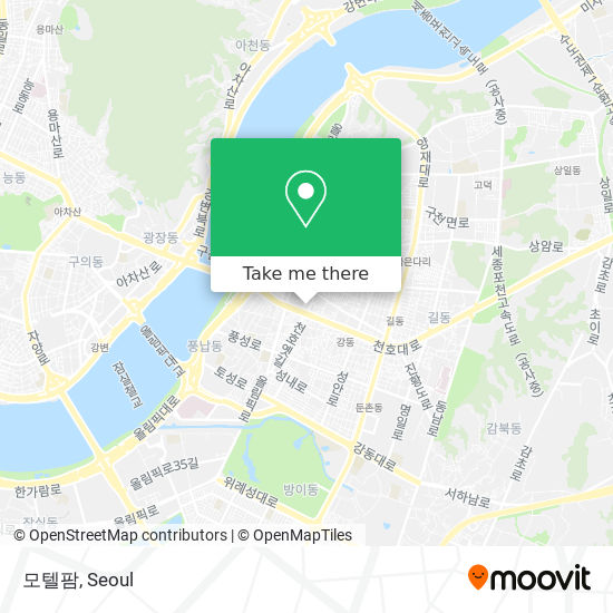 모텔팜 map