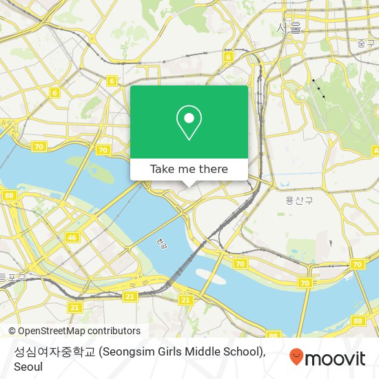 성심여자중학교 (Seongsim Girls Middle School) map