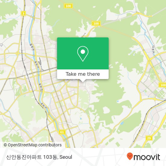 신안동진아파트 103동 map