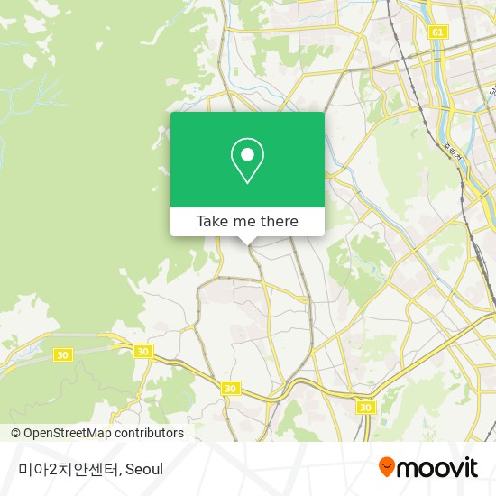 미아2치안센터 map