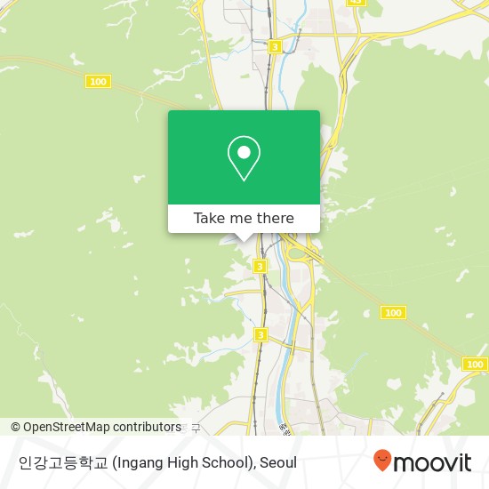 인강고등학교 (Ingang High School) map