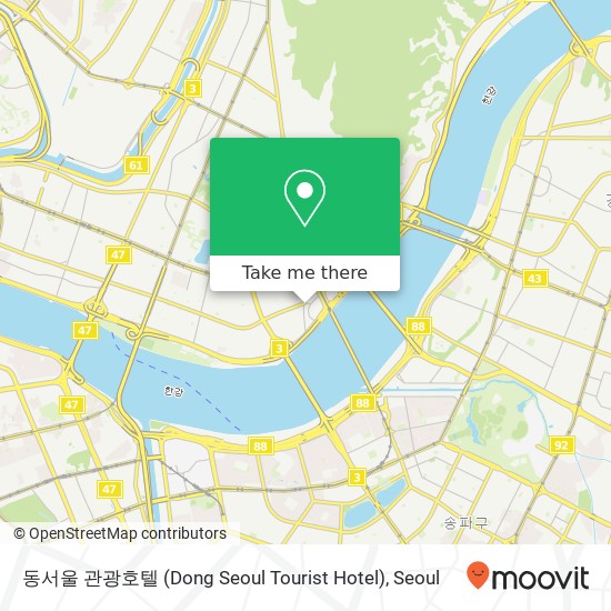 동서울 관광호텔 (Dong Seoul Tourist Hotel) map