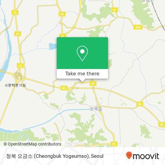 청북 요금소 (Cheongbuk  Yogeumso) map