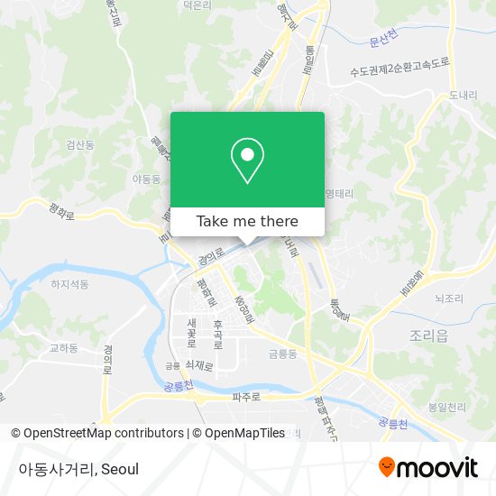 아동사거리 map