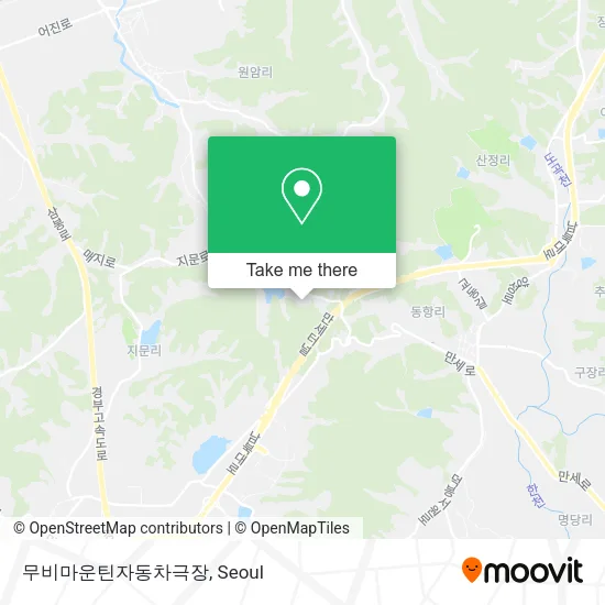 무비마운틴자동차극장 map