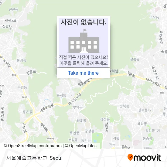 서울예술고등학교 map