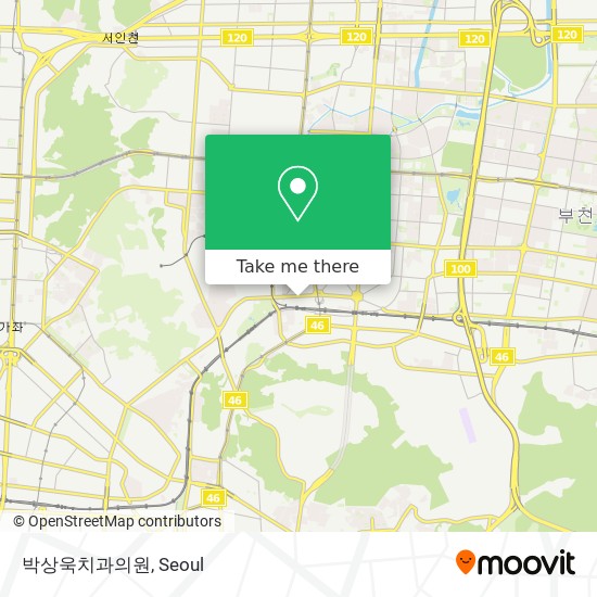박상욱치과의원 map