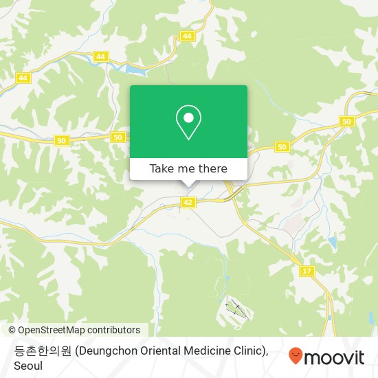 등촌한의원 (Deungchon Oriental Medicine Clinic) map