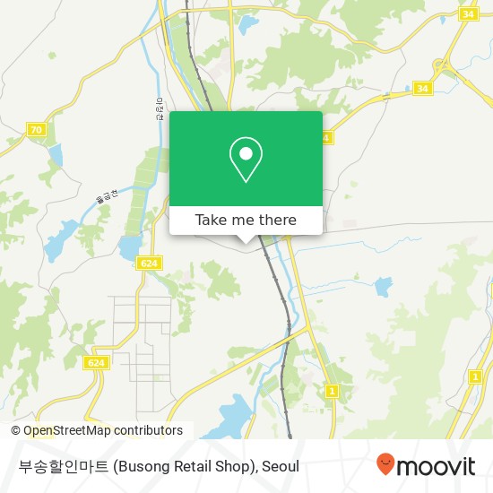 부송할인마트 (Busong Retail Shop) map