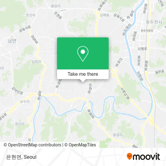 은현면 map