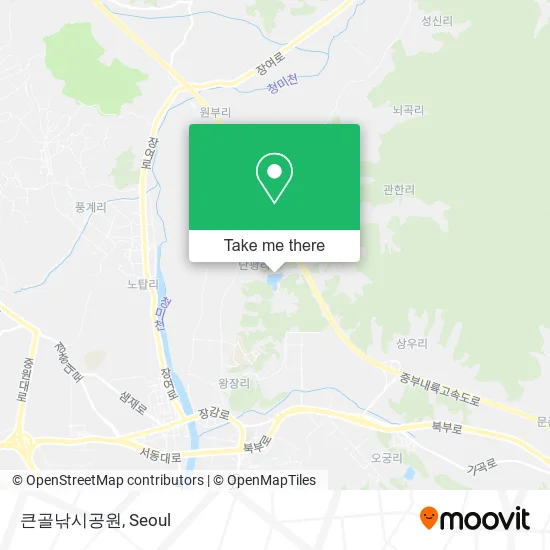 큰골낚시공원 map