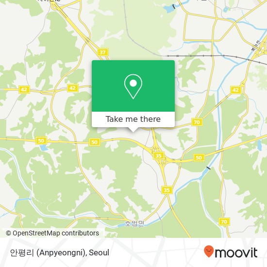 안평리 (Anpyeongni) map