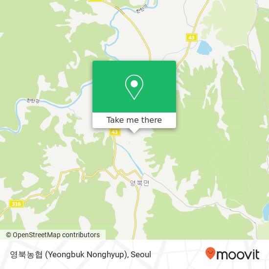 영북농협 (Yeongbuk Nonghyup) map