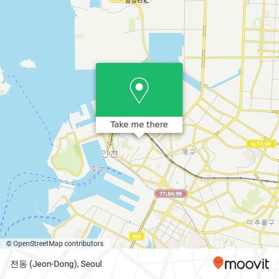전동 (Jeon-Dong) map