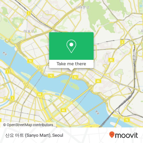 산요 마트 (Sanyo Mart) map