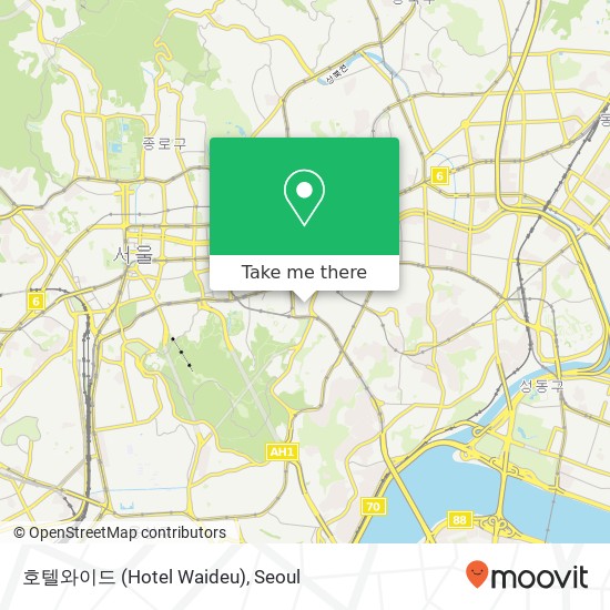 호텔와이드 (Hotel Waideu) map