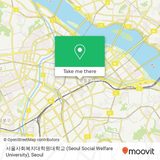 서울사회복지대학원대학교 (Seoul Social Welfare University) map