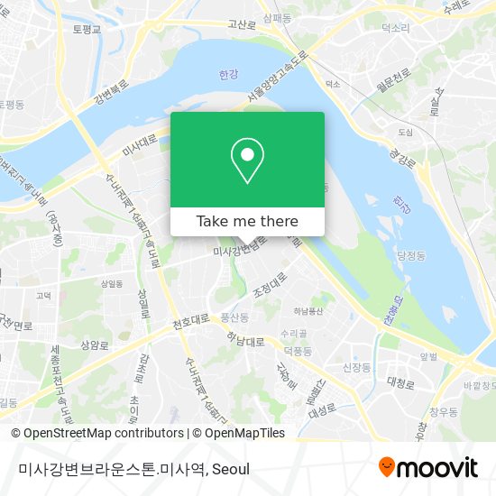 미사강변브라운스톤.미사역 map