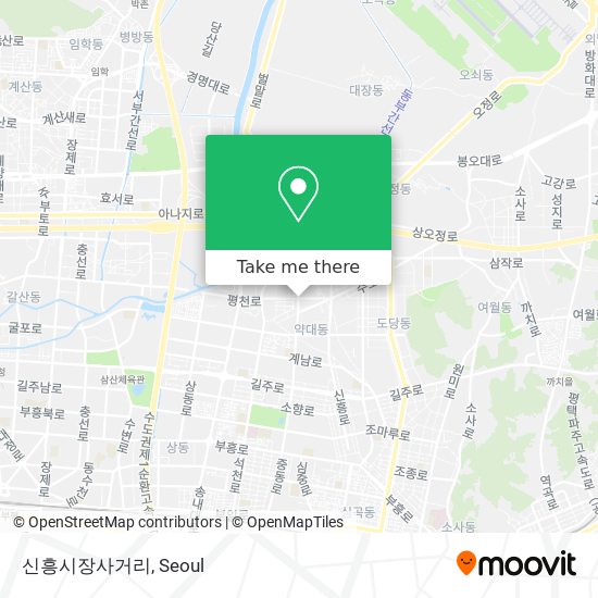 신흥시장사거리 map