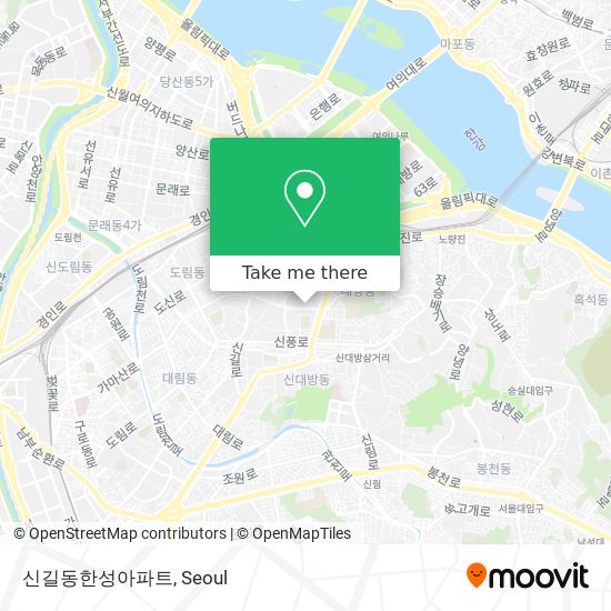 신길동한성아파트 map