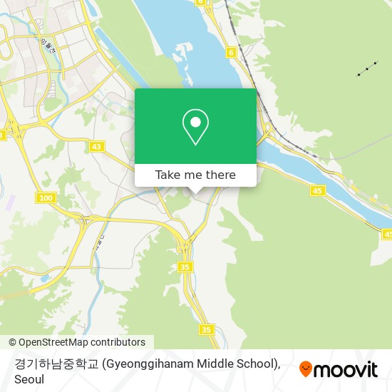 경기하남중학교 (Gyeonggihanam Middle School) map