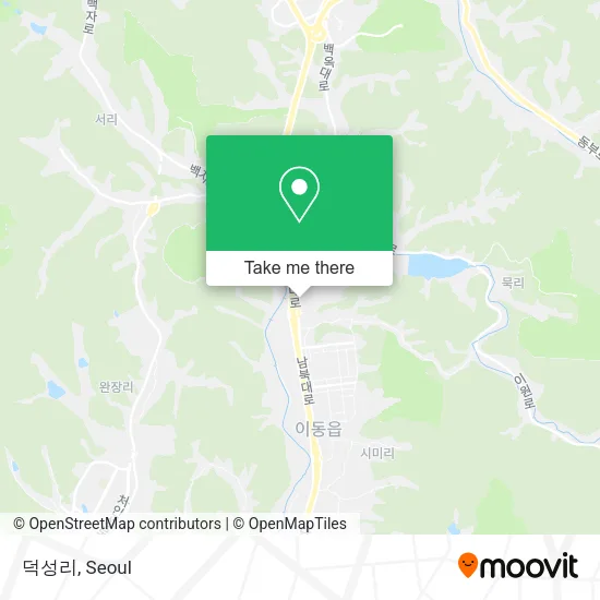 덕성리 map