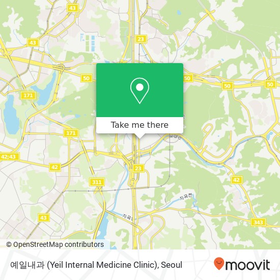 예일내과 (Yeil Internal Medicine Clinic) map