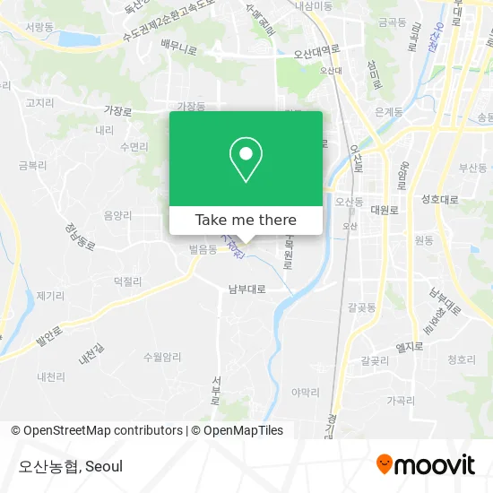 오산농협 map
