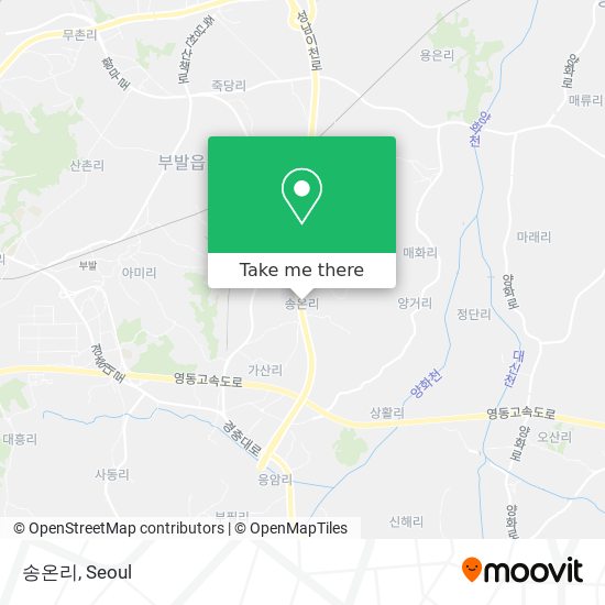 송온리 map