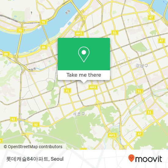 롯데캐슬84아파트 map