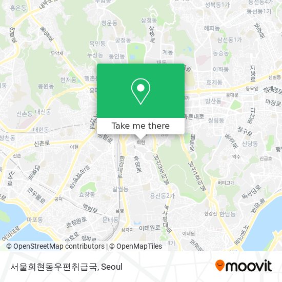 서울회현동우편취급국 map