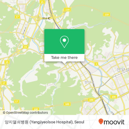 양지열쇠병원 (Yangjiyeolsoe Hospital) map