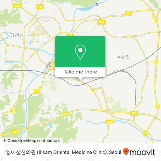 일이삼한의원 (Ilisam Oriental Medicine Clinic) map