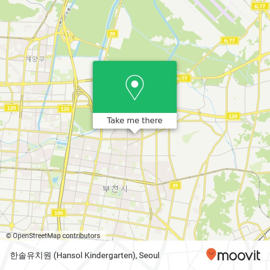 한솔유치원 (Hansol Kindergarten) map