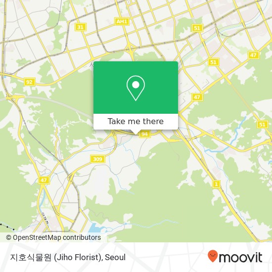 지호식물원 (Jiho Florist) map