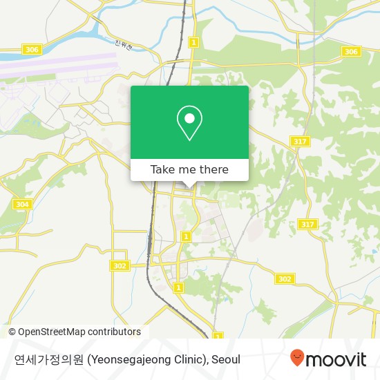 연세가정의원 (Yeonsegajeong Clinic) map