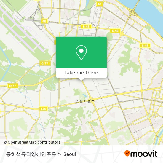 동하석유직영신안주유소 map