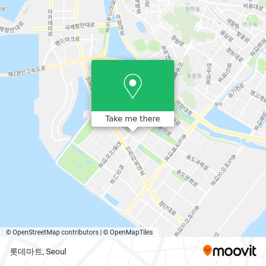 롯데마트 map