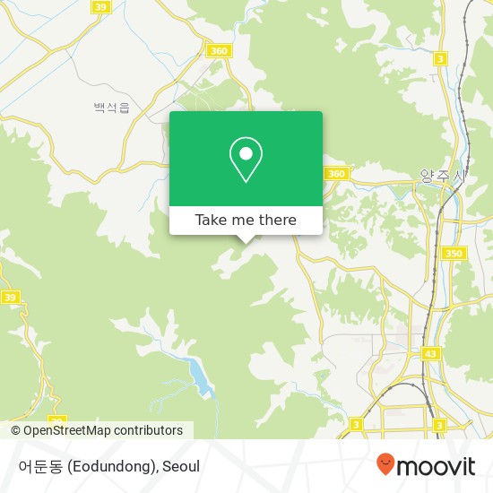 어둔동 (Eodundong) map