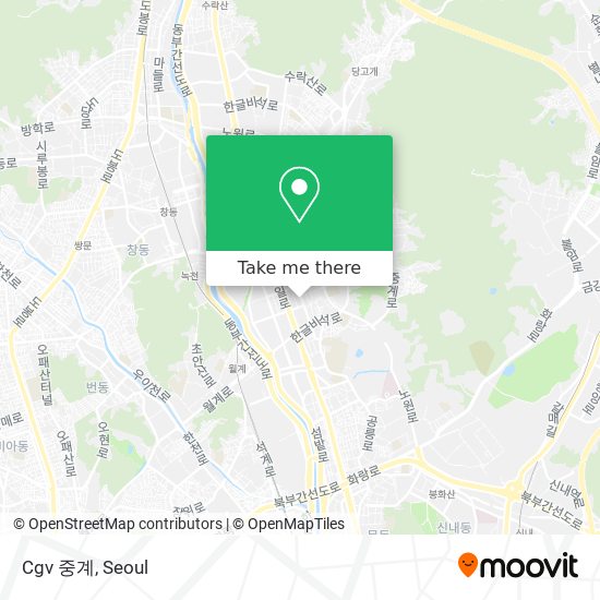 Cgv 중계 map